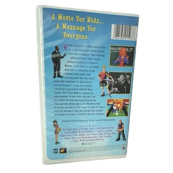 Our Friend, Martin (VHS, 1998) Dr. MLK Jr. Black History Educational Learning - Picture 3 of 6